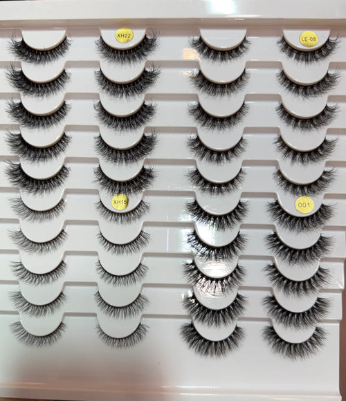 LASH SET OF 20 PAIR- PIXIE & KIKI