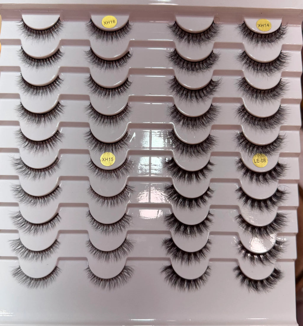 LASH SET OF 20 PAIR- PIXIE & KIKI
