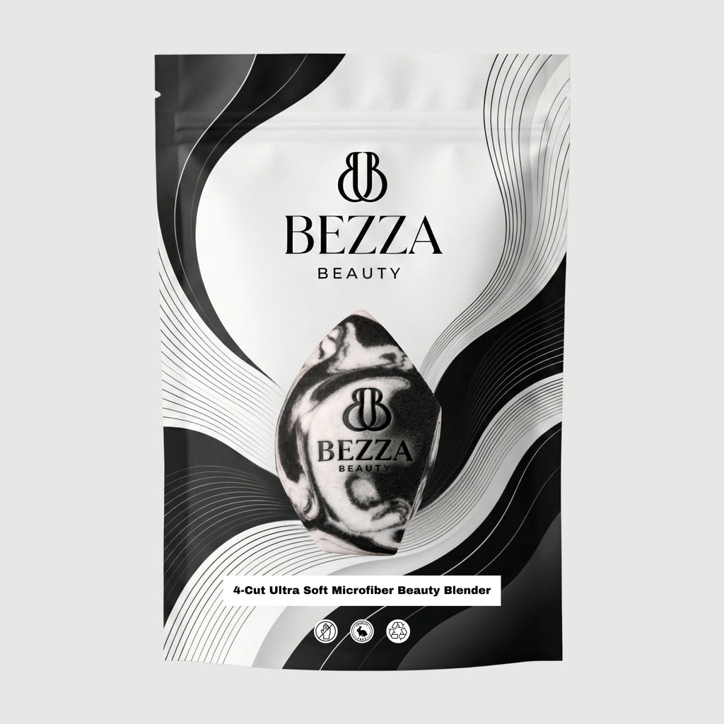 (Pack Of 2) Bezza 4-Cut Microfiber Beauty Blende
